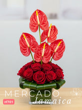 Chispa Exótica Arreglo con Anturios